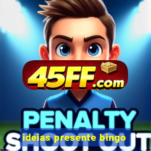 ideias presente bingo
